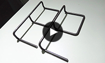 3D线材折弯机—工艺品底座成型