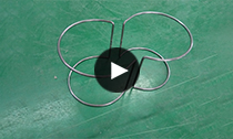 单头线材折弯机:厨具锅架成型操作视频