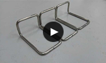 转头线材成型折弯机:镜架成型操作视频
